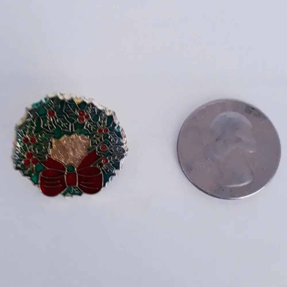 Vintage christmas wreath
